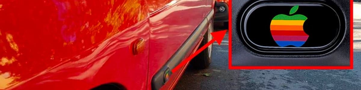 Sabia que já existiu um carro com a marca Apple?