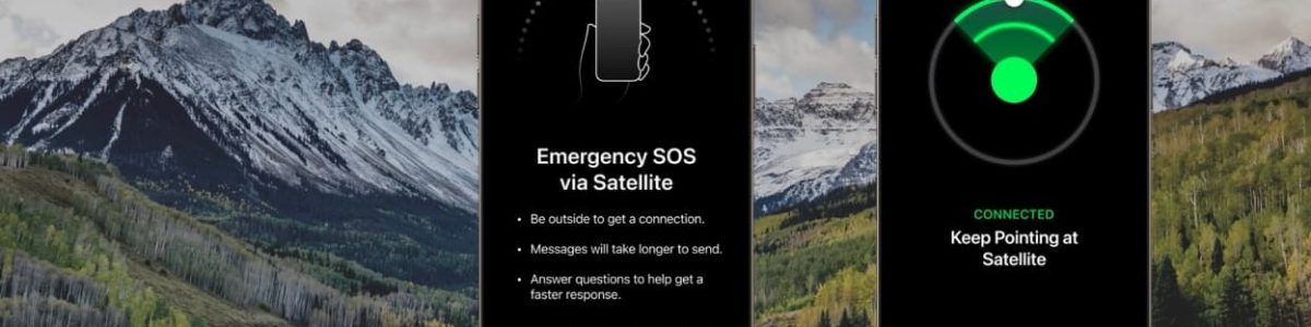 SOS de Emergência via Satélite do iPhone 14 chega a Portugal este mês