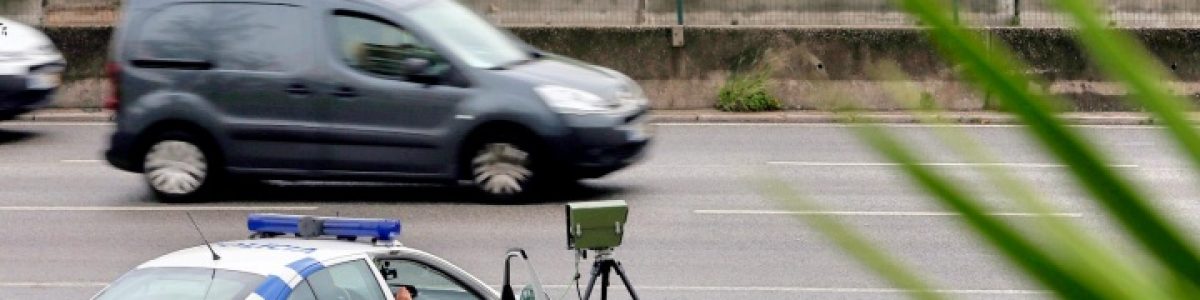 PSP alerta onde vão estar os radares de velocidade no mês de outubro