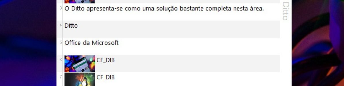 Ditto – um dos melhores gestores de área de transferência para Windows