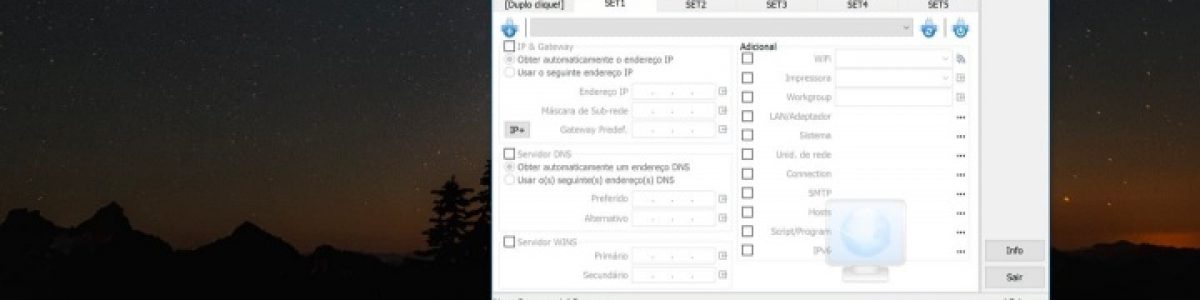NetSetMan: Crie e mude entre perfis de rede rapidamente no Windows 10