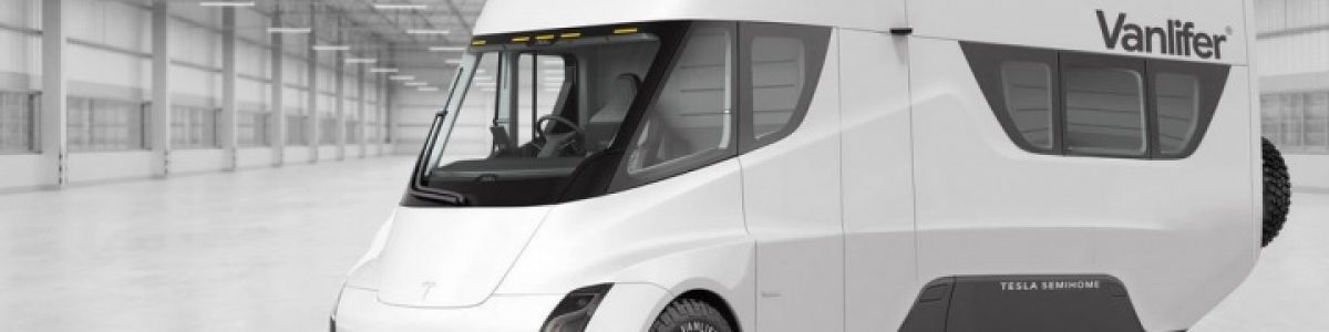Tesla Vanlifer: depois dos carros e dos camiões elétricos surge o conceito de autocaravana