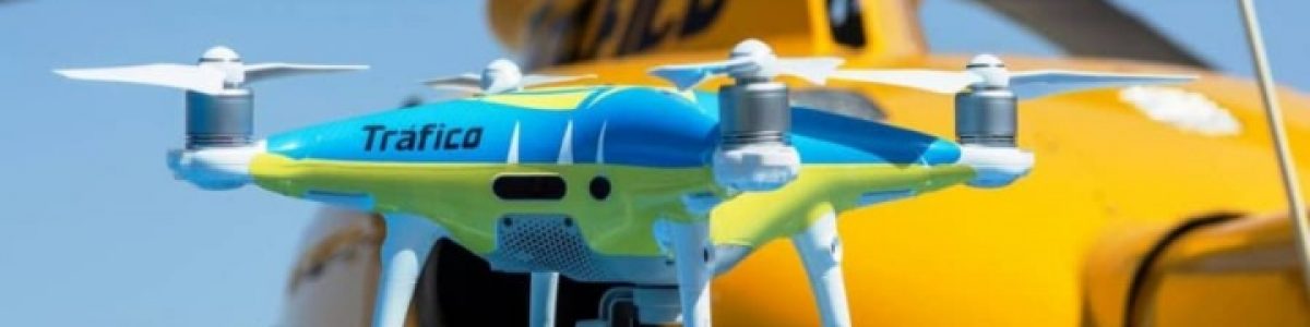 Drones começam a multar nas estradas espanholas esta quinta-feira
