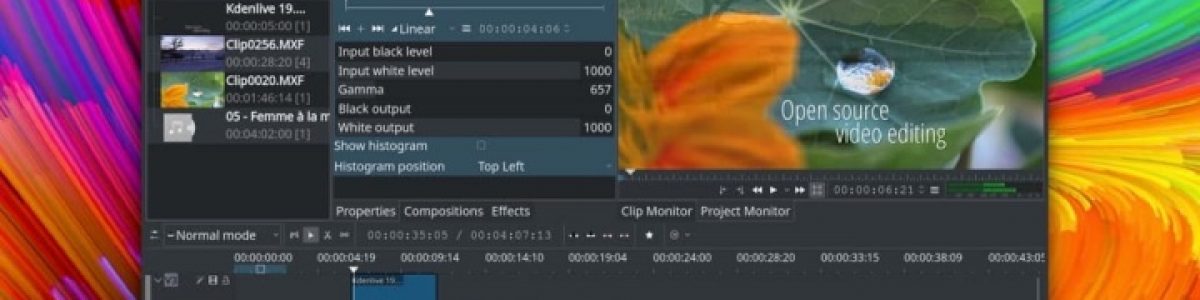Kdenlive 19.08: Fantástica ferramenta gratuita para edição de vídeo