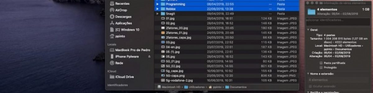 Truque! Como saber o espaço ocupado por vários diretórios no macOS?