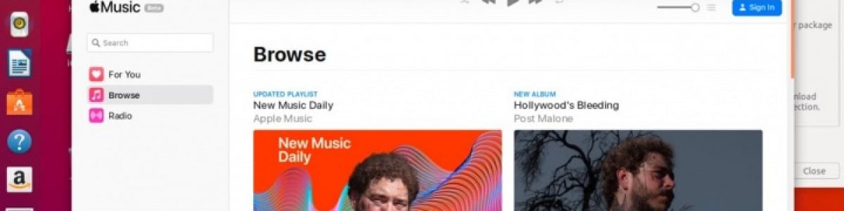 Agora já pode usar o Apple Music no Linux sem truques