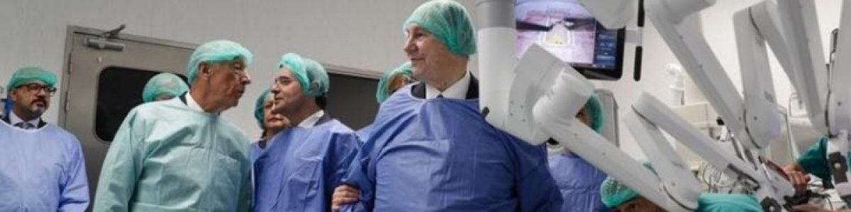 Portugal: Robô cirúrgico de 2 milhões oferecido ao Hospital Curry Cabral