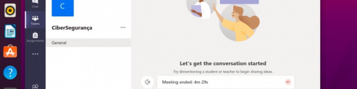 Aulas online ou Teletrabalho no Ubuntu? Instale o Microsoft Teams