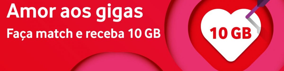 Dia dos Namorados: Vodafone dá 10GB grátis a quem fizer “Match”