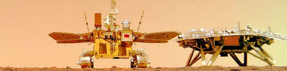 China publicou imagens a cores da superfície de Marte
