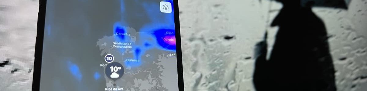 Sabia que o seu iPhone tem um mapa escondido que mostra onde e quando vai chover?