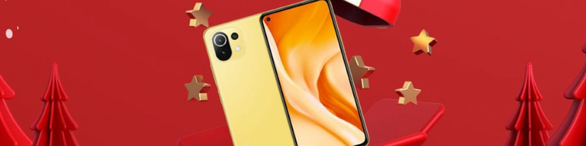 Passatempo de Natal: Ganhe um smartphone Xiaomi Mi 11 Lite 5G Citrus