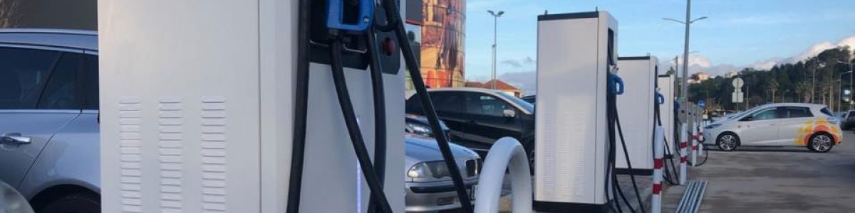 HUB de carregamento de veículos elétricos instalado em Leiria
