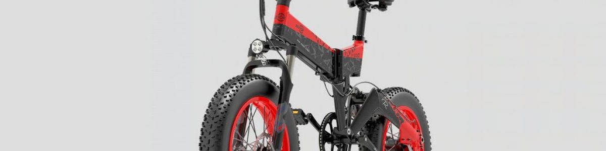 E-Bike de montanha dobrável Bezior XF200 com autonomia para mais de 100 km