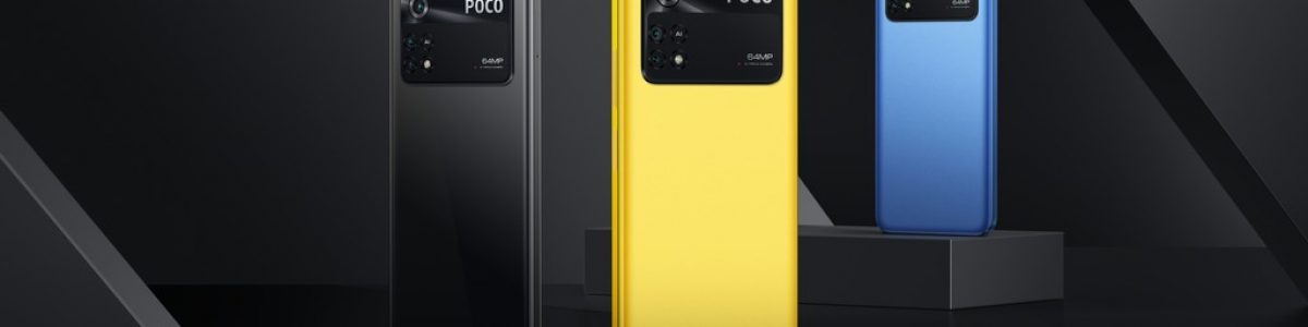Chegaram os novos smartphones POCO X4 Pro 5G e POCO M4 Pro