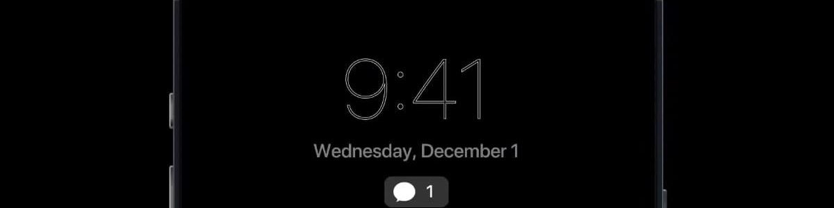 iPhone 14 Pro: Taxa de atualização de 1 Hz trará o “Always-on”?