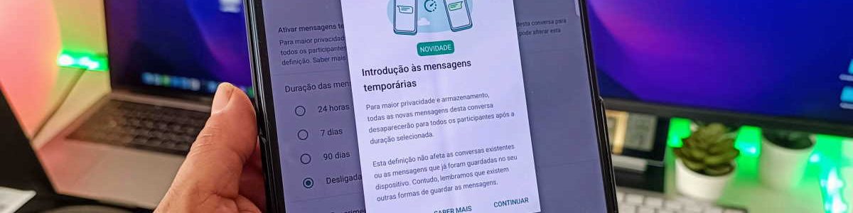 WhatsApp: mensagens temporárias não terão propriamente que desaparecer