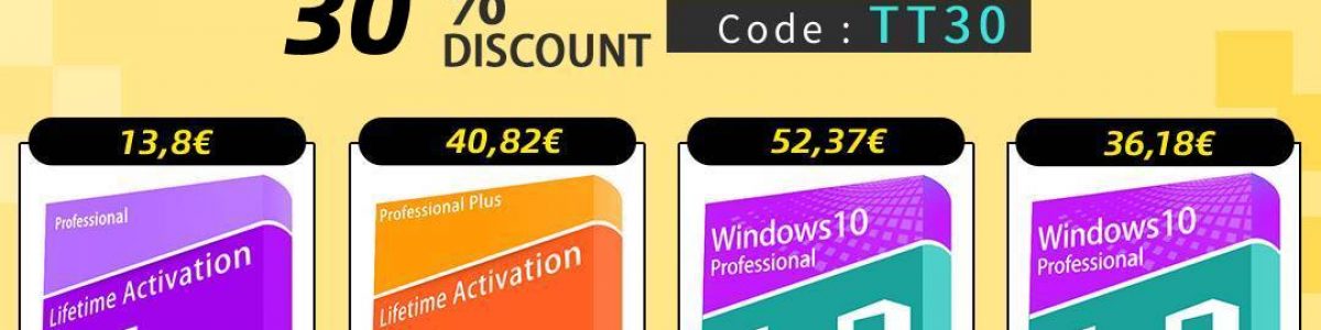 Mergulho de fé? Não é necessário, a GoodOffer24 traz os descontos Windows e Office