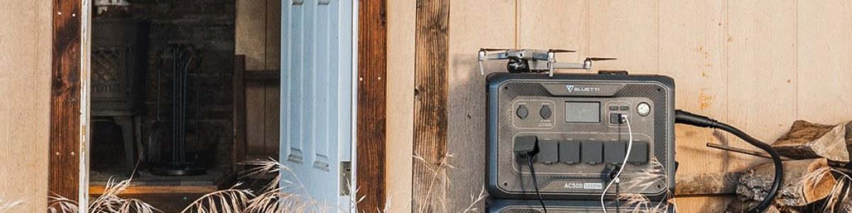 Power station Bluetti AC500 + Bluetti B300S já está disponível em crowdfunding na Indiegogo