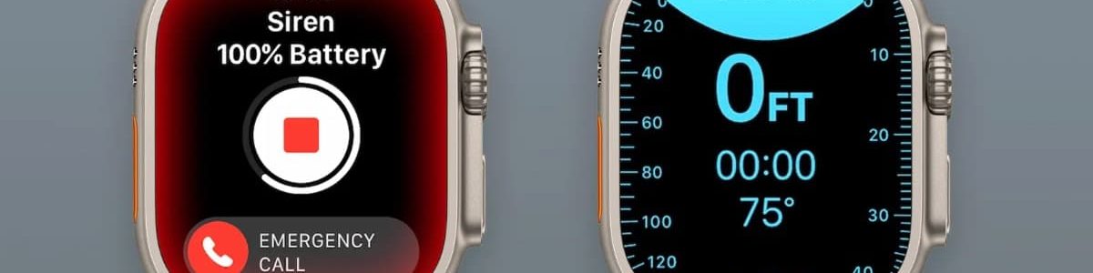 Apple Watch Ultra: duas novas aplicações já estão na App Store