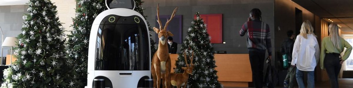 Robôs da Hyundai fazem entregas ao domicílio