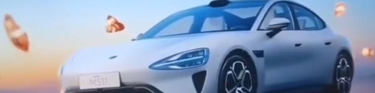 Xiaomi MS11 – O carro elétrico da Xiaomi já pode ser visto em vídeo