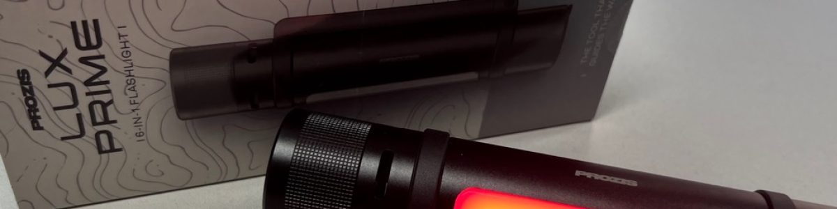Lux Prime – A Lanterna 6 em 1 que emite sons e é powerbank